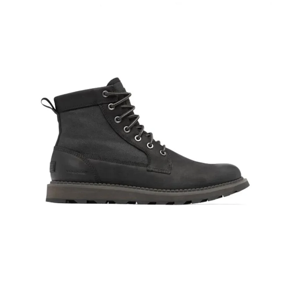 NEW Sorel Men's Madson II Field Waterproof Leather Chukka Boots Size 15 Black‎